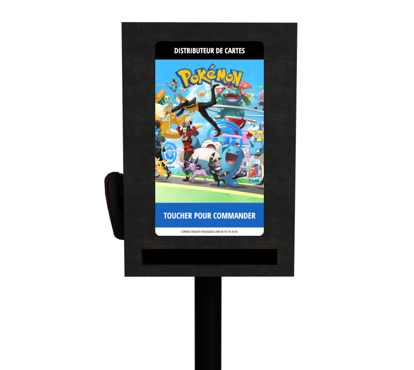 Distributeur automatique de cartes Pokémon Pikamat